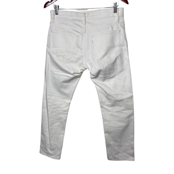 THOM SWEENEY Selvedge Five Pocket slim-leg jeans in White 30x27 - Picture 3 of 11